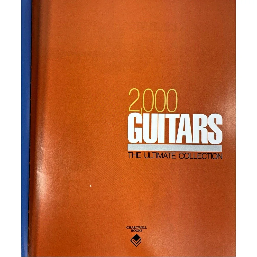 2,000 Guitars by Tony Bacon 2015 Chartwell Books Hardback Book
